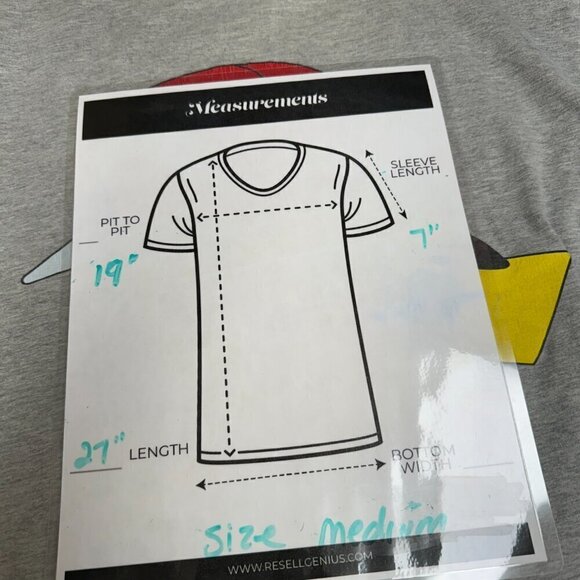 Men's We Love Fine Pokémon Pikachu Character T-Shirt. Size Medium - Picture 5 of 5